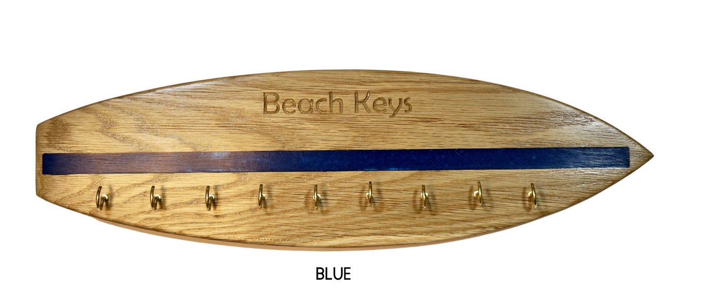Surf Board Key Rack