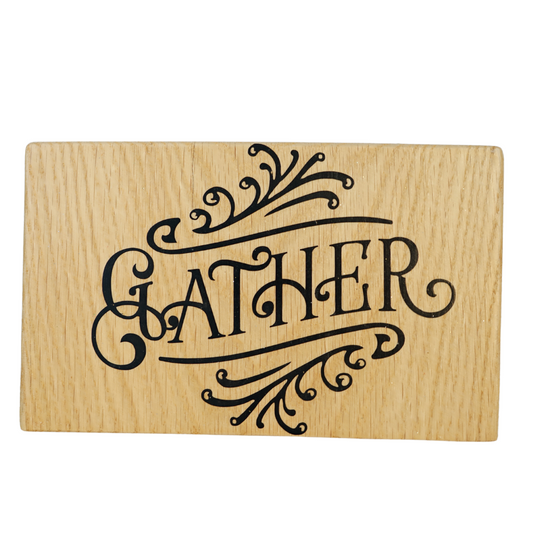 Decorative Block - Gather